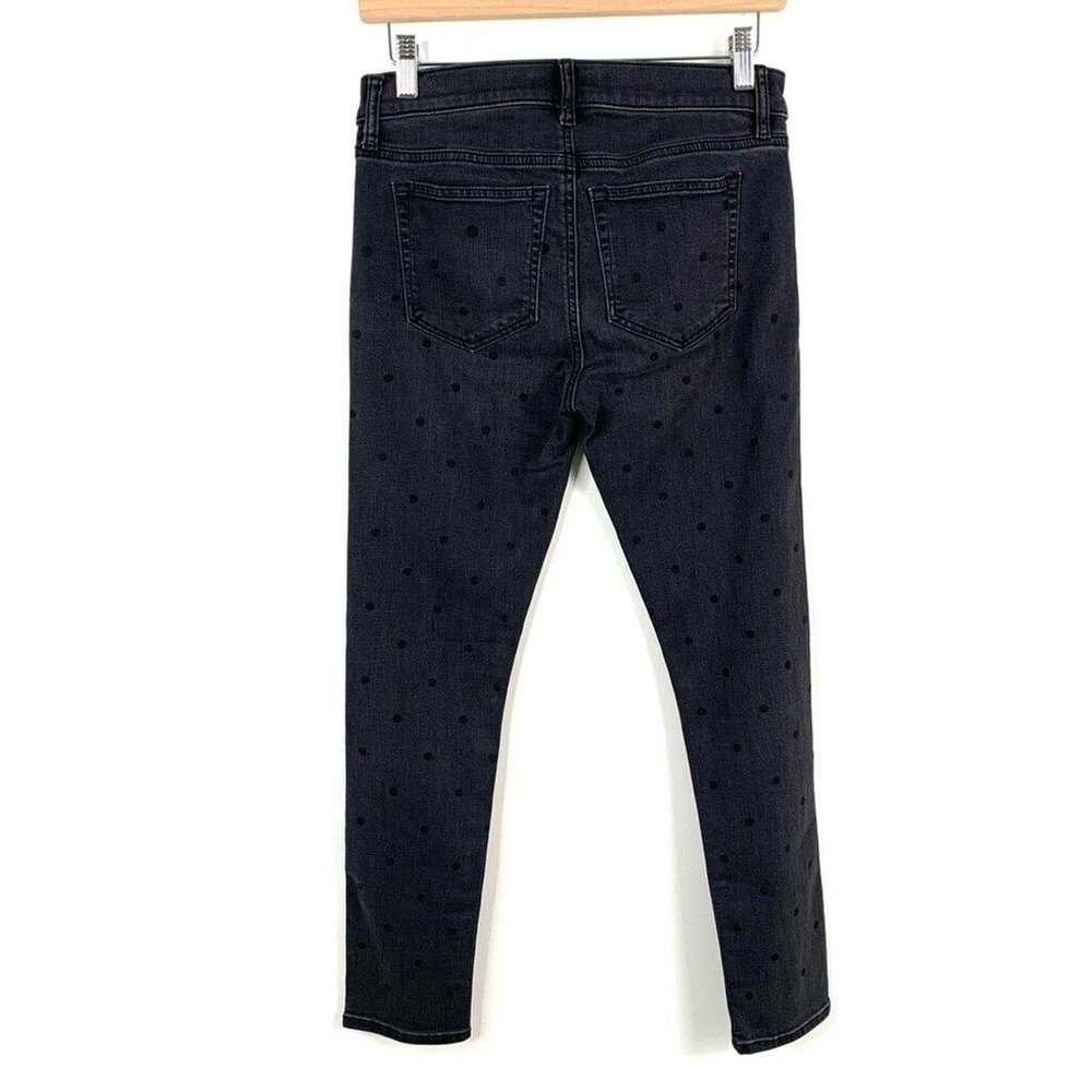 LOFT Modern Skinny Polka Dot Jeans Size 26 - Picture 11 of 12